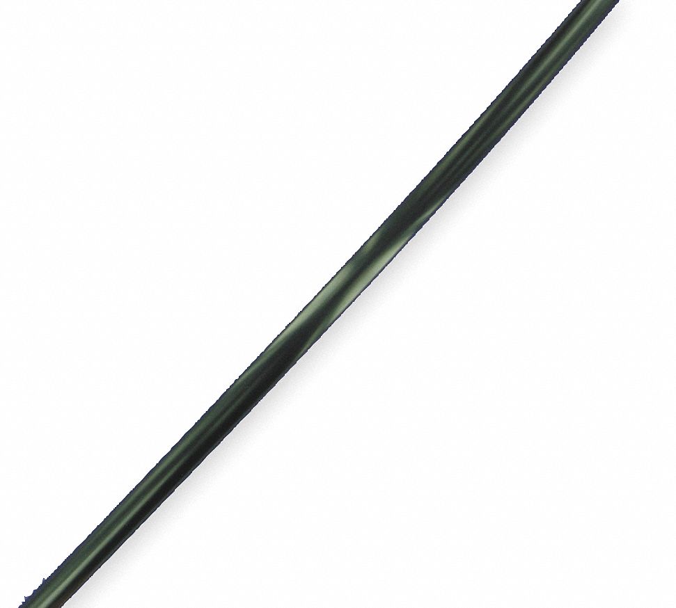 Tubing, Nylon, 3/8 In OD, Black, 50 Ft