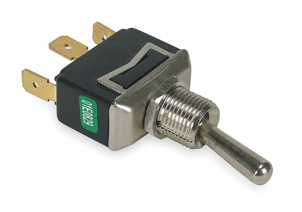 Toggle Switch, SPDT, Maint On/Off/ On