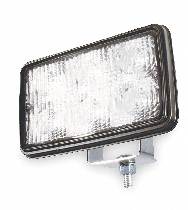 Trapezoid Lamp, LED, Work Lamp, Clear