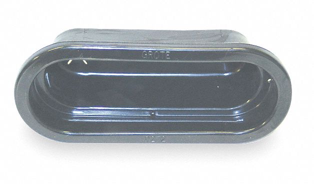 Grommet, Closed Back, 2 1/2 In W, PVC