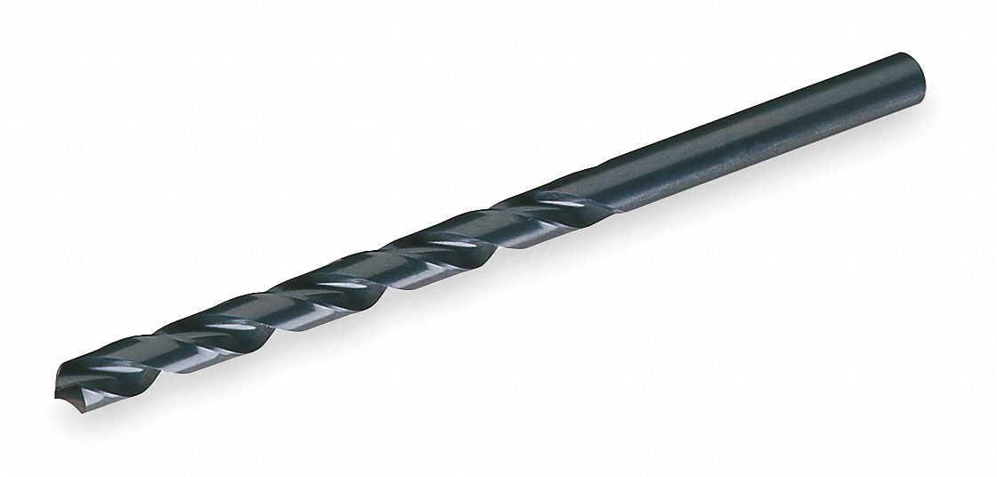 Taper Length Drill, 9/16, HSS, Black Oxide