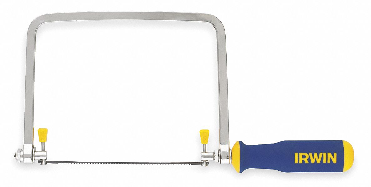 Coping Saw, Flat Bar, 6 1/2 In, 17 TPI