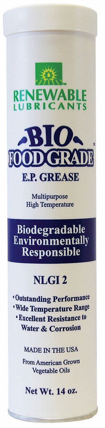 Bio-Food Grade EP Grease, 14 oz, NLGI 2