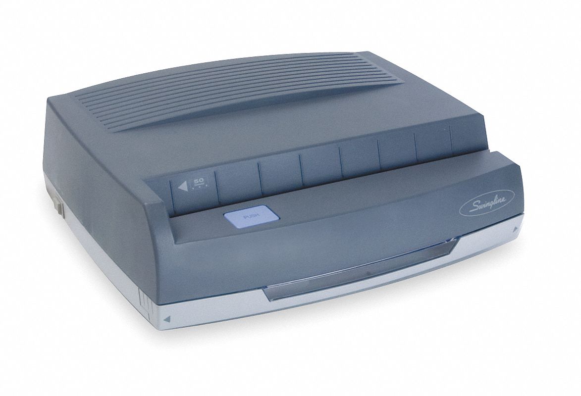 Electric Paper Punch, 3-Hole, 50 Sheet