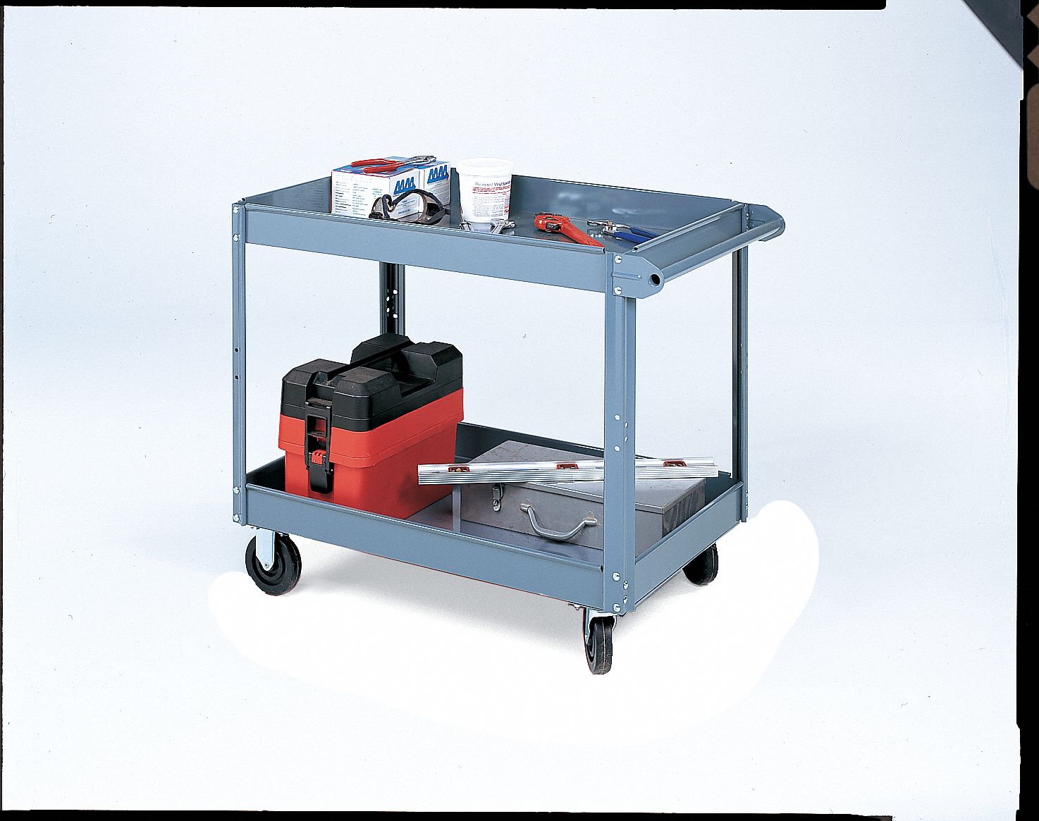Unassembled Utility Cart, Steel, 800 lb.