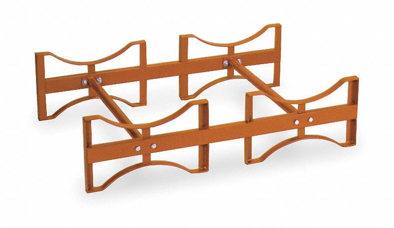 Drum Storage Rack, For 2 Steel Drums