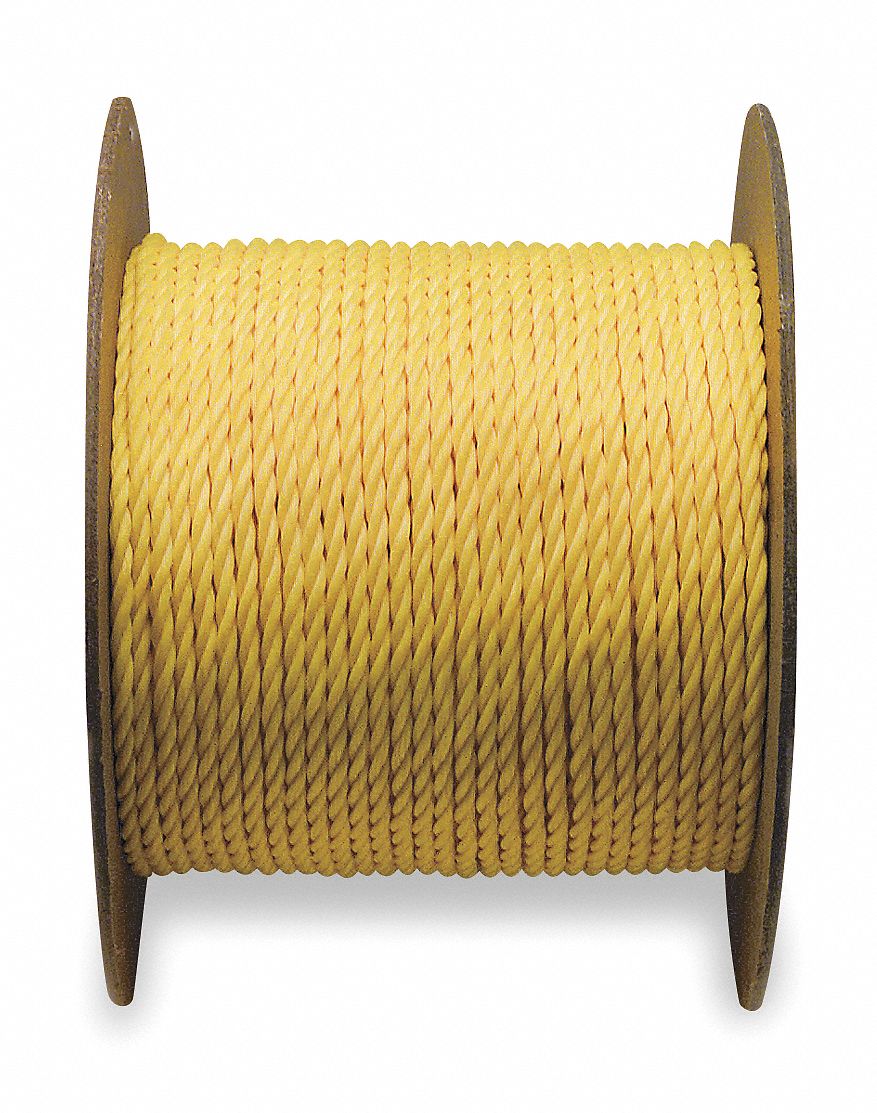 Rope, PPL, Twisted, 3/8 In. dia., 600 ft. L