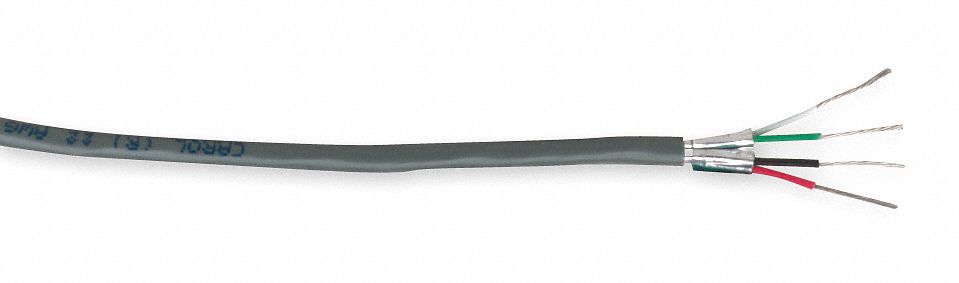 Cable, Instrument, 500', Gray