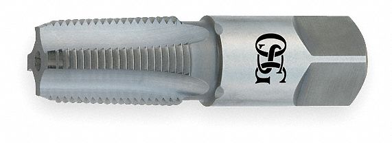 Pipe Tap, Taper, Steam Oxide, 1/4-18