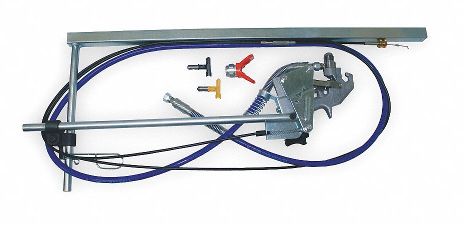 Airless Spray Gun Kit, 3600psi Tip .017In
