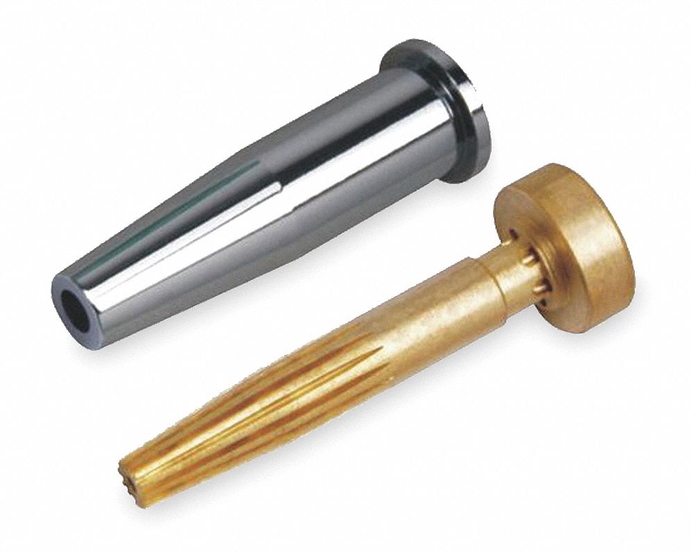 Cutting Tip, 2 Piece, Size 4, 3-6 In Thick