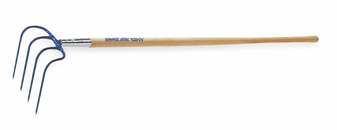 Wood Manure Fork, 10 In