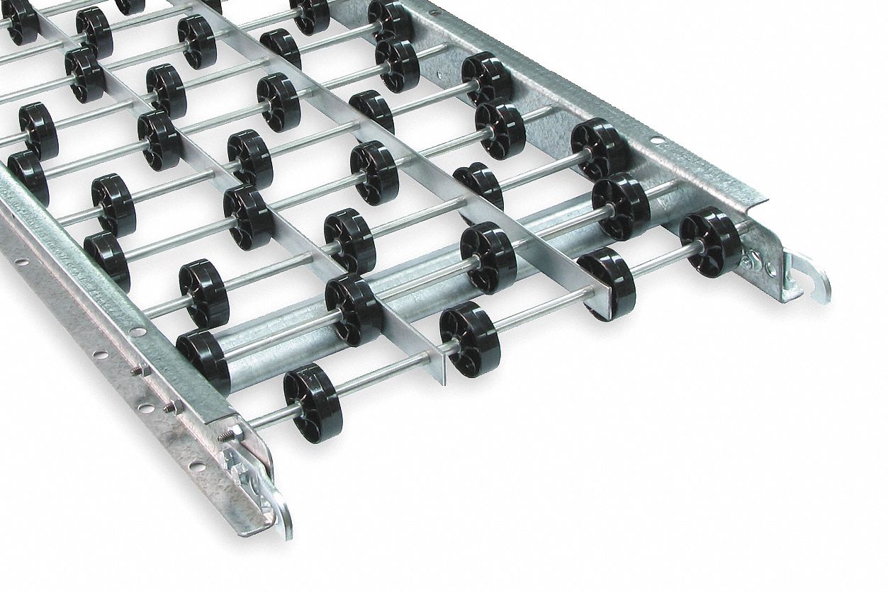 Skatewheel Conveyor, 5 Ft S, BF 16 In