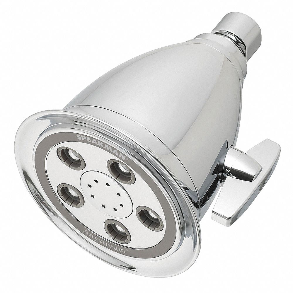Showerhead, Wall Mount, 50 Spray Channels
