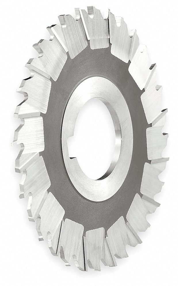 Slitting Saw, 4x1/8x1, HSS, STAG Tooth