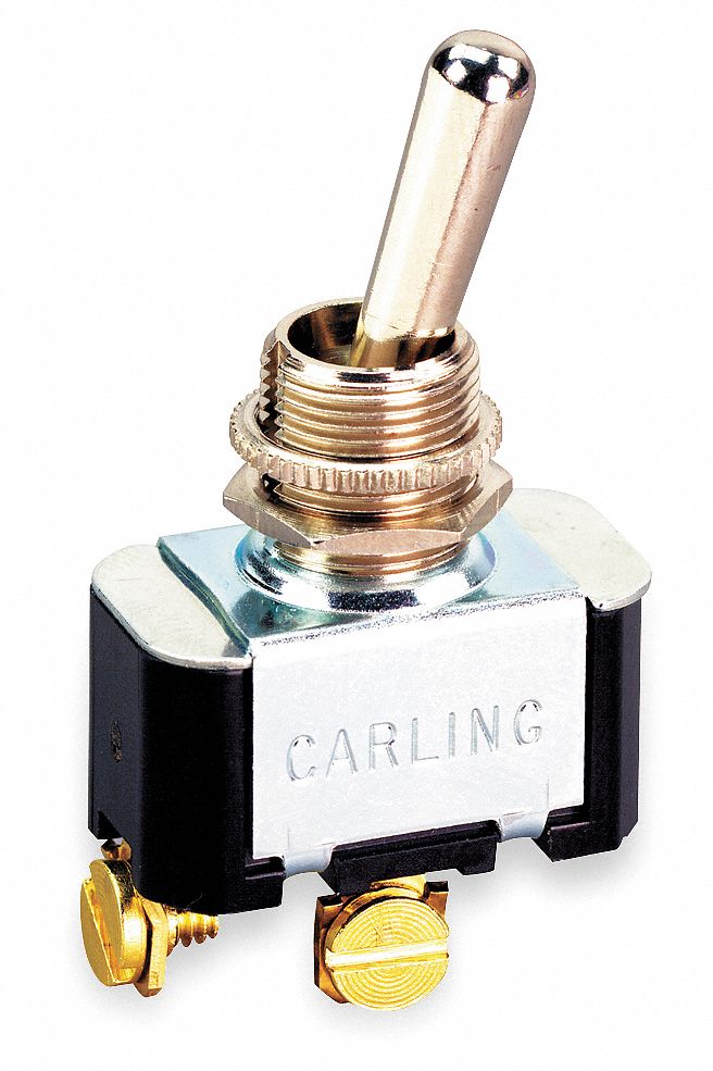 Toggle Switch, SPDT, On/Off/On(Center Off)