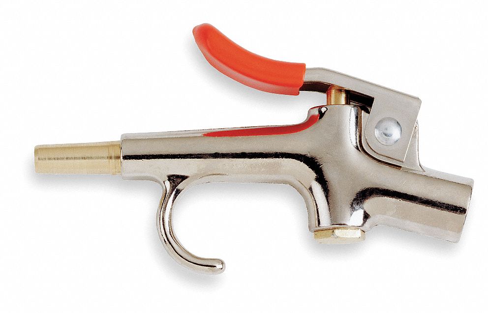 Air Gun, 150 psi, 5-1/4 In. L, 17.5 scfm