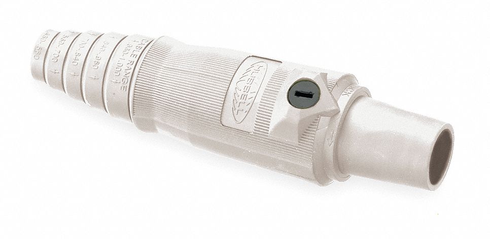 Female Plug, 400Amps, 600VAC/250VDC, White