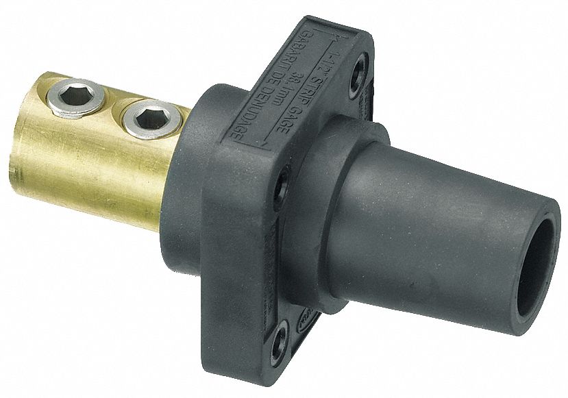 Female Receptacle, 400A, 600VAC/250VDC, Blk