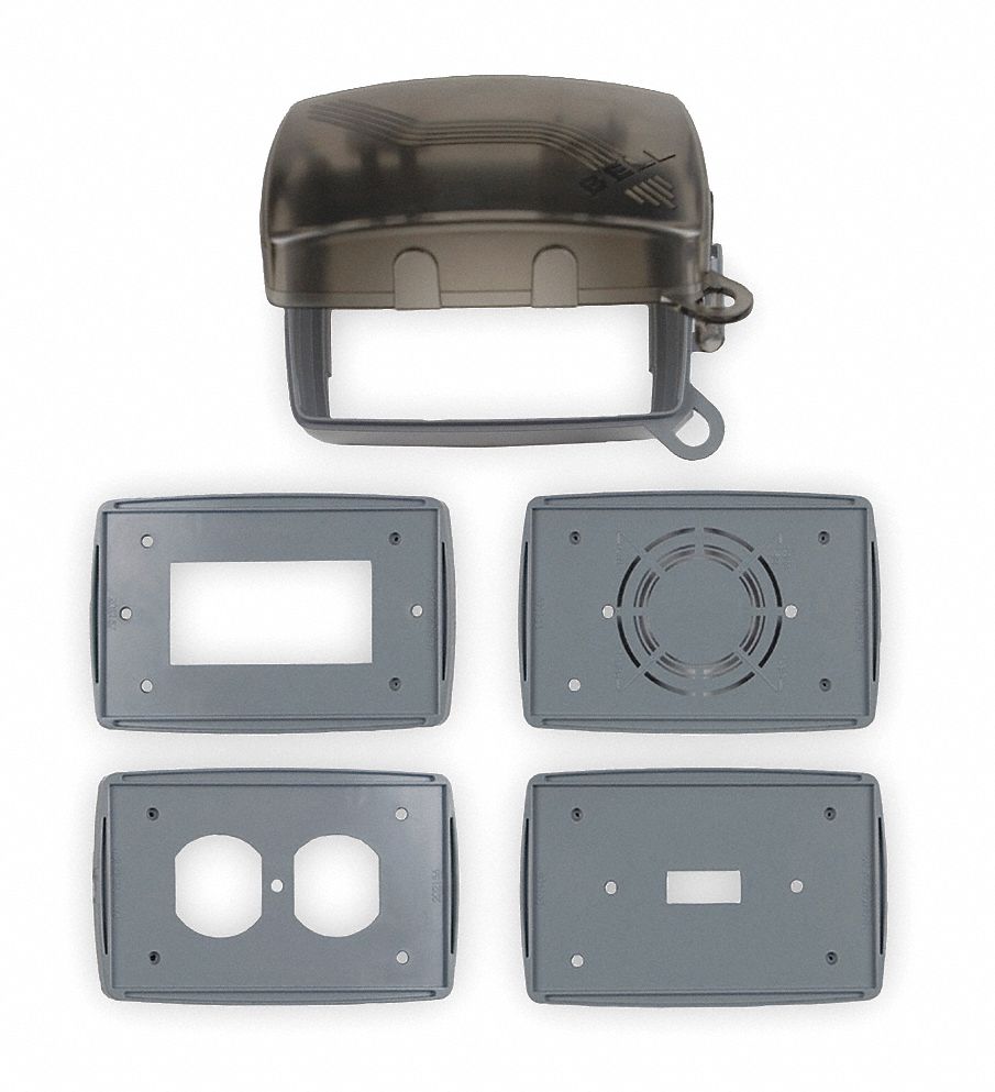 Weatherproof Cover, 1Gang, Horizontal
