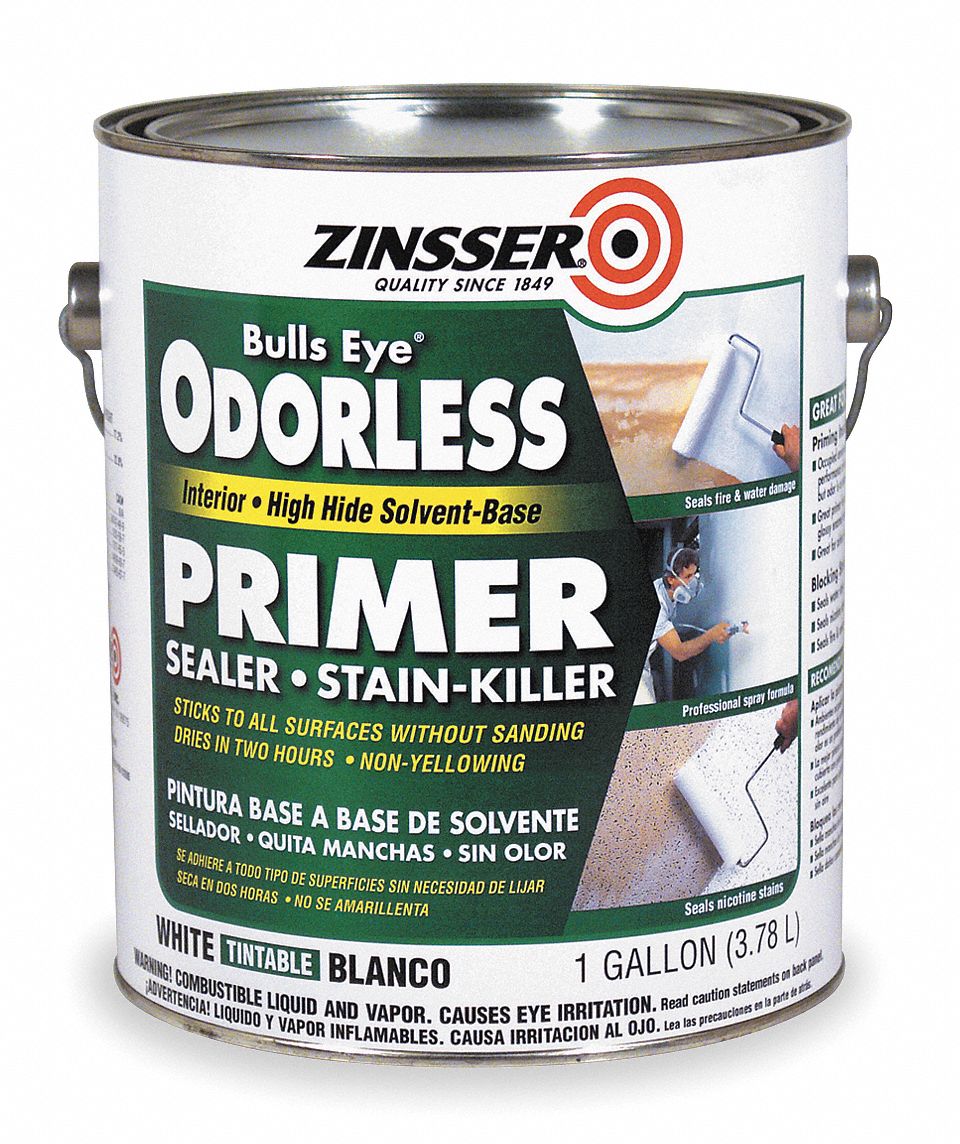 Primer/Sealer Stain Killer, White, 1 gal.