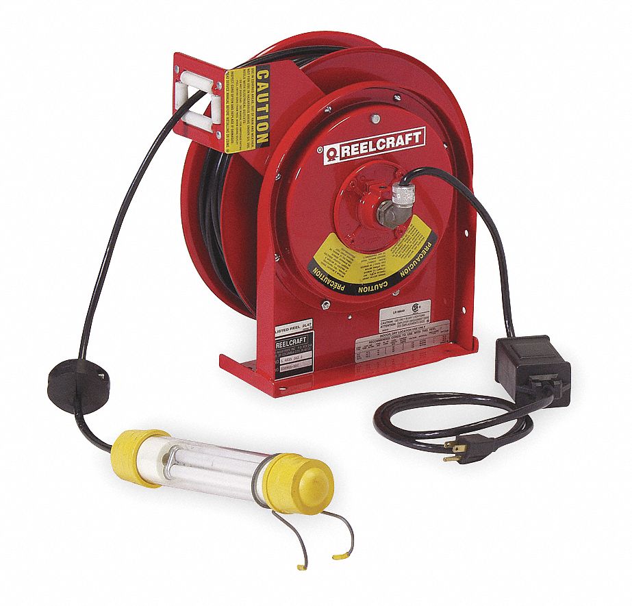 Heavy Duty Cord Reel, SJTOW, 50 Ft.