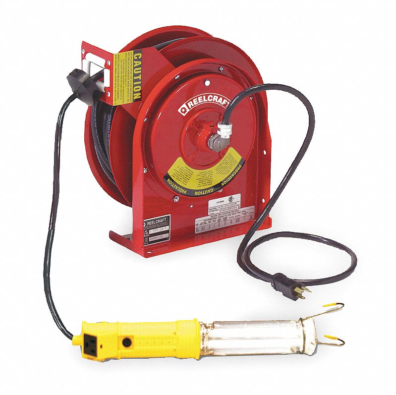 Heavy Duty Cord Reel, SJTO, 35 Ft.