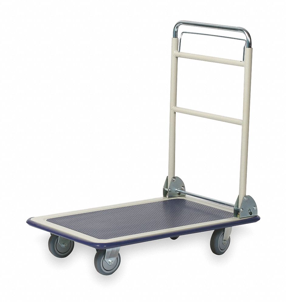 Folding Handle Platform Truck, 660 lb.