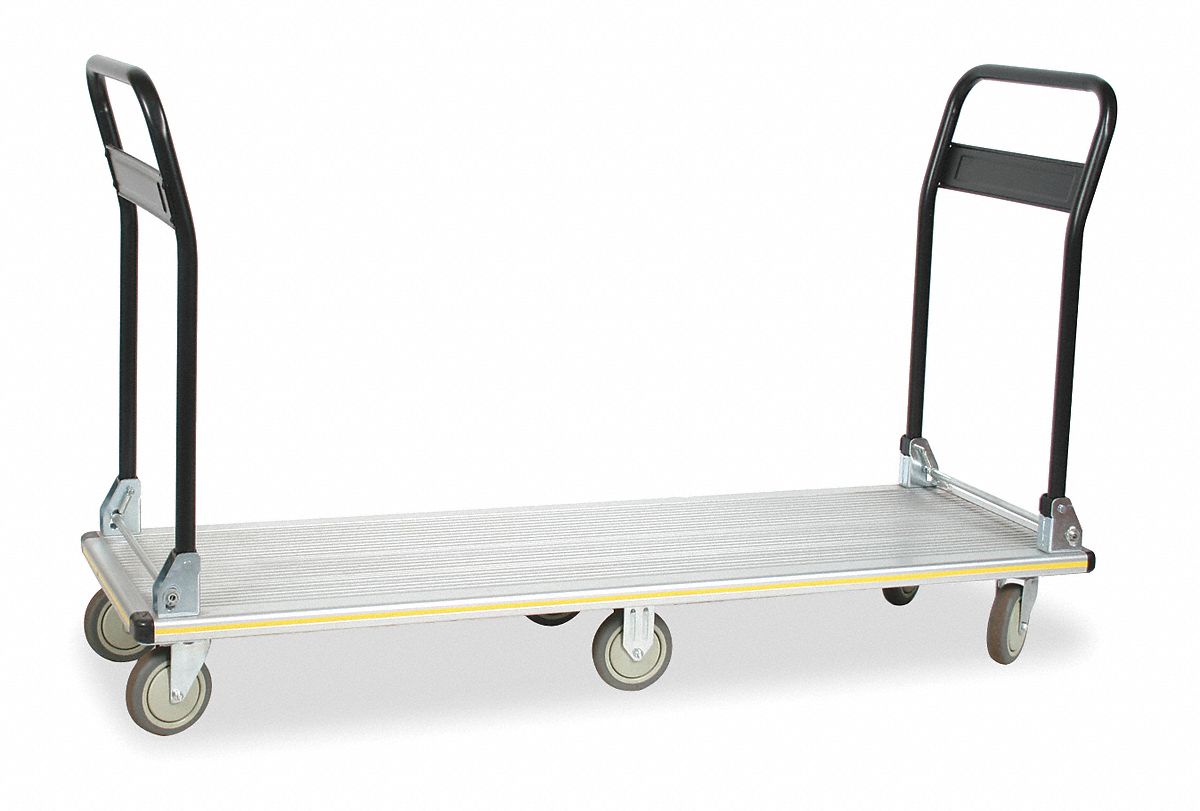 Folding Handle Platform Truck, 660 lb.