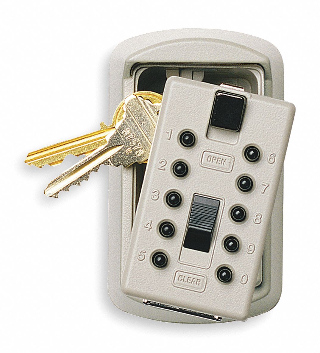 KeySafe, Permanent Pushbutton, Clay