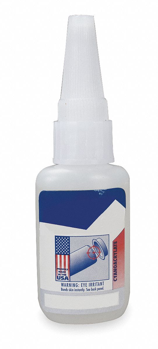 Instant Adhesive, Liquid, 1 Lb, Clear