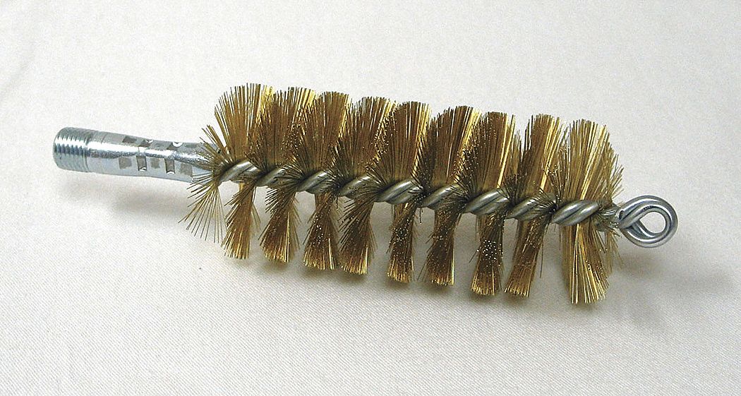 Tube Brush, Brass, 6 1/2 In