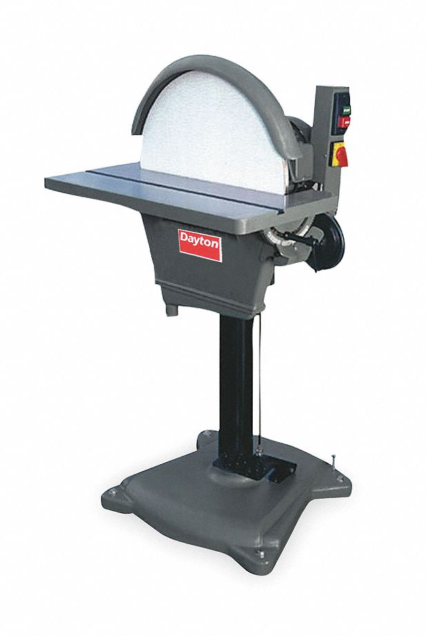Disc Sander, 20 In, 2 HP, 240V, 1 Ph