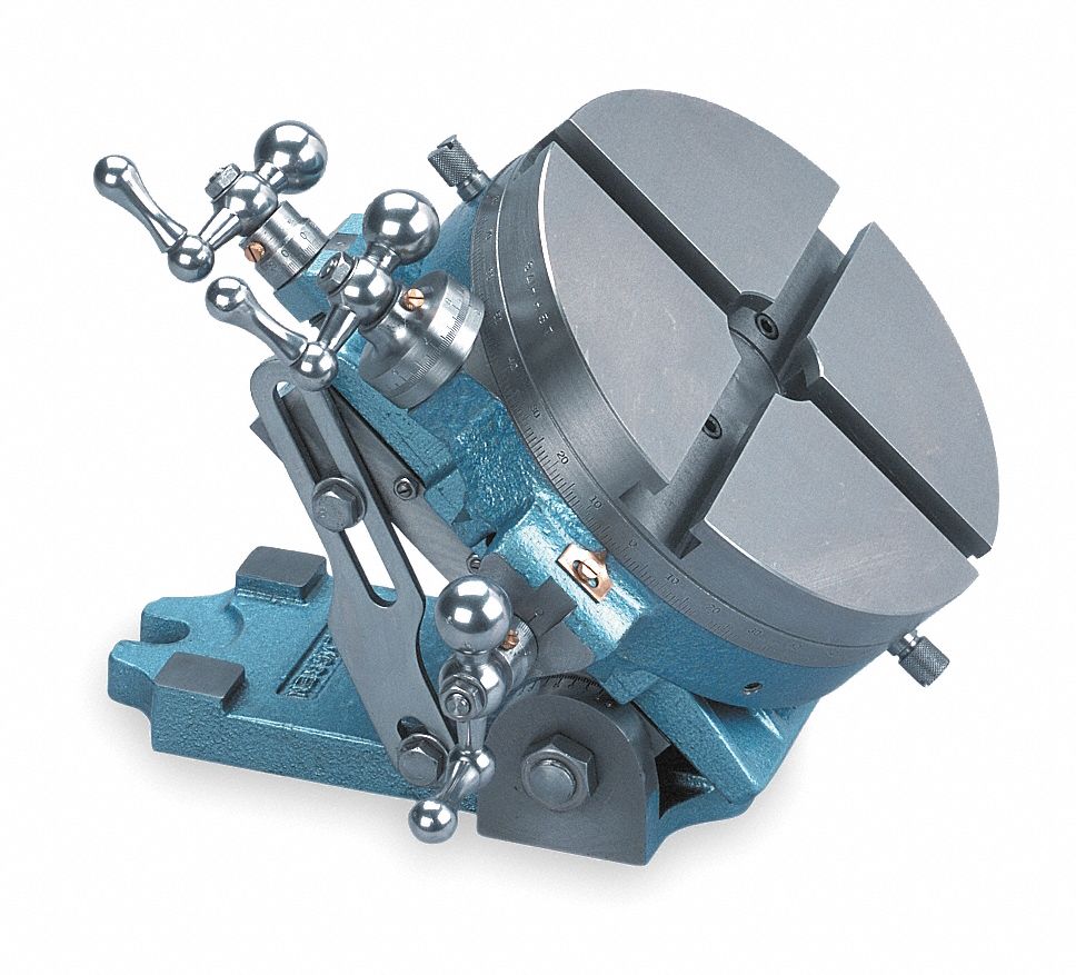 Rotary Slide Tilting Table, 10 In, X-Y 4