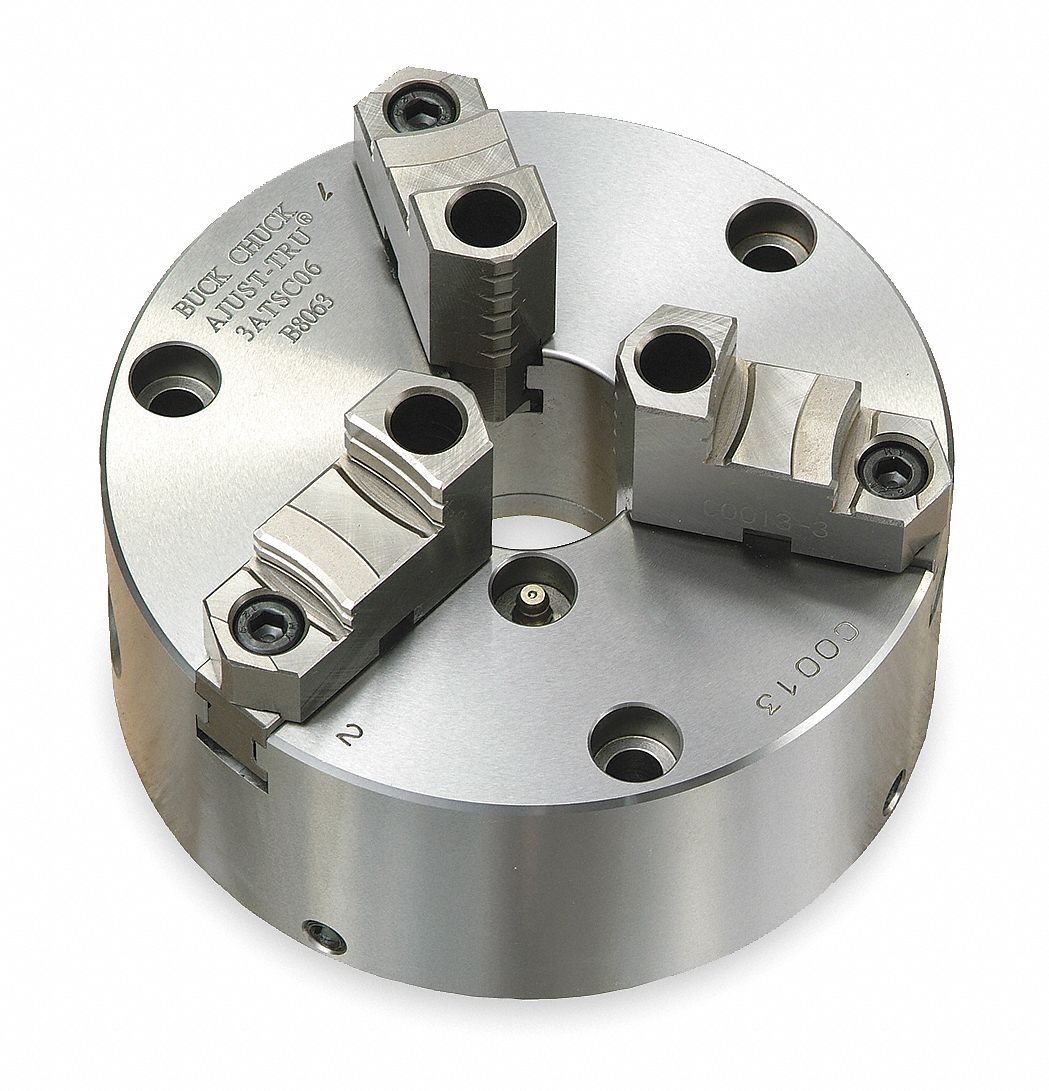 Scroll Chuck, Ajust-Tru(R), 3 Jaw, 10, 2700