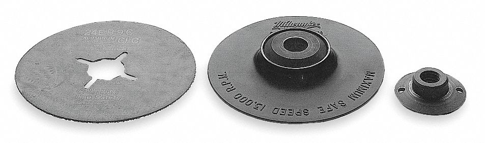Arbor Mount Disc Kit, 4 PC, 4.5x5/8-11