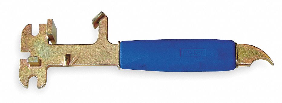 Drum Bung Wrench, 7 In. L