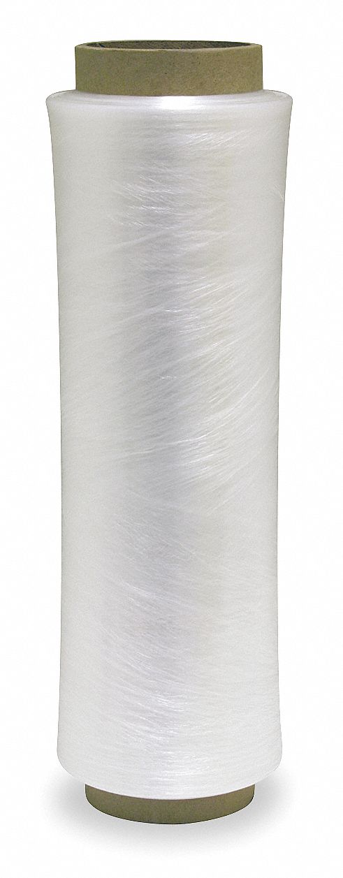 Hand Stretch Wrap, Clear, 2000 ft.L, 15In W