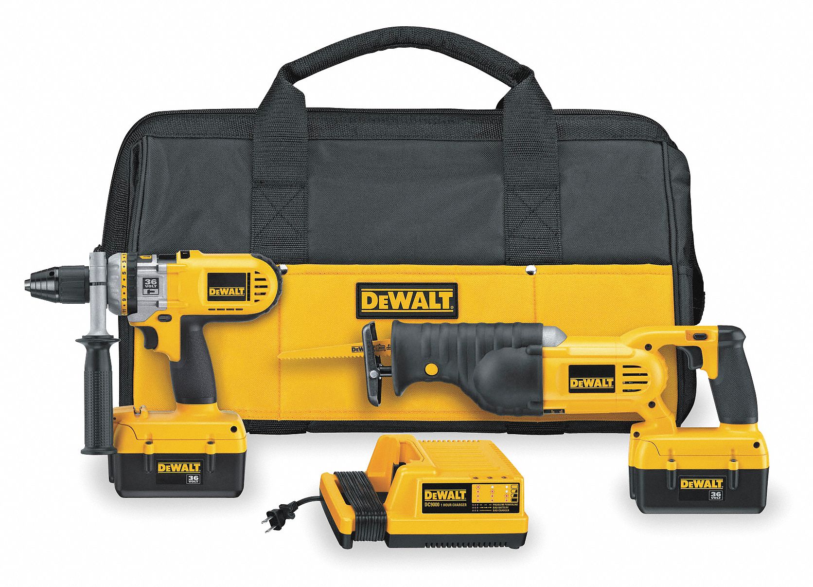 Cordless Combination Kit, Li-Ion, 36.0V