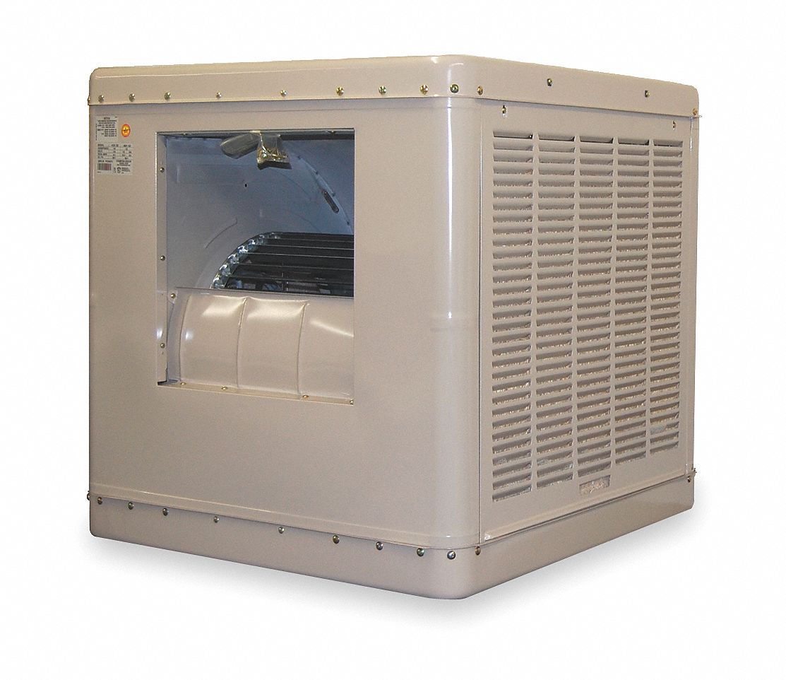 Ducted Evaporative Cooler, 6500 cfm, 3/4HP