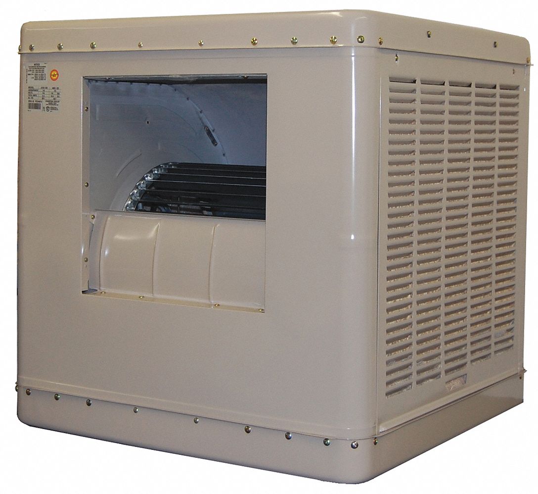 Ducted Evaporative Cooler, 3000 cfm, 1/2HP