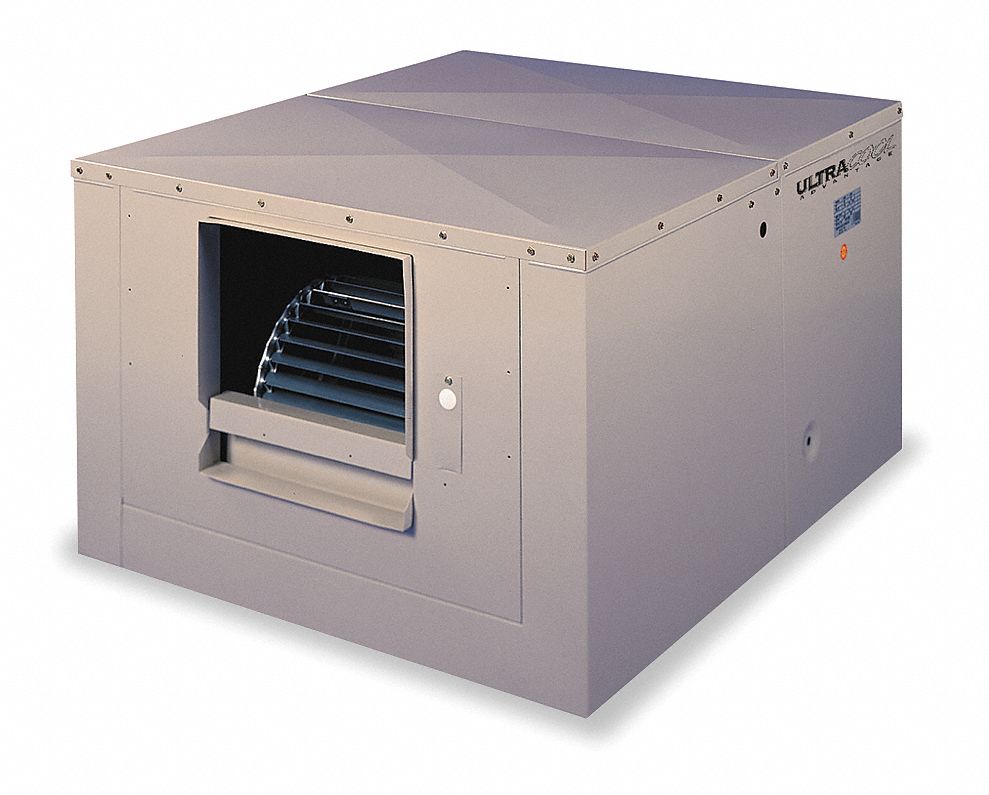 Ducted Evaporative Cooler, 5400 cfm, 3/4HP