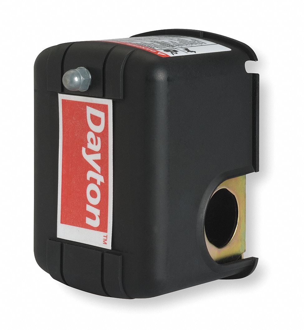 Pressure Switch, 20-40PSI, 1Port, DPST, 10A