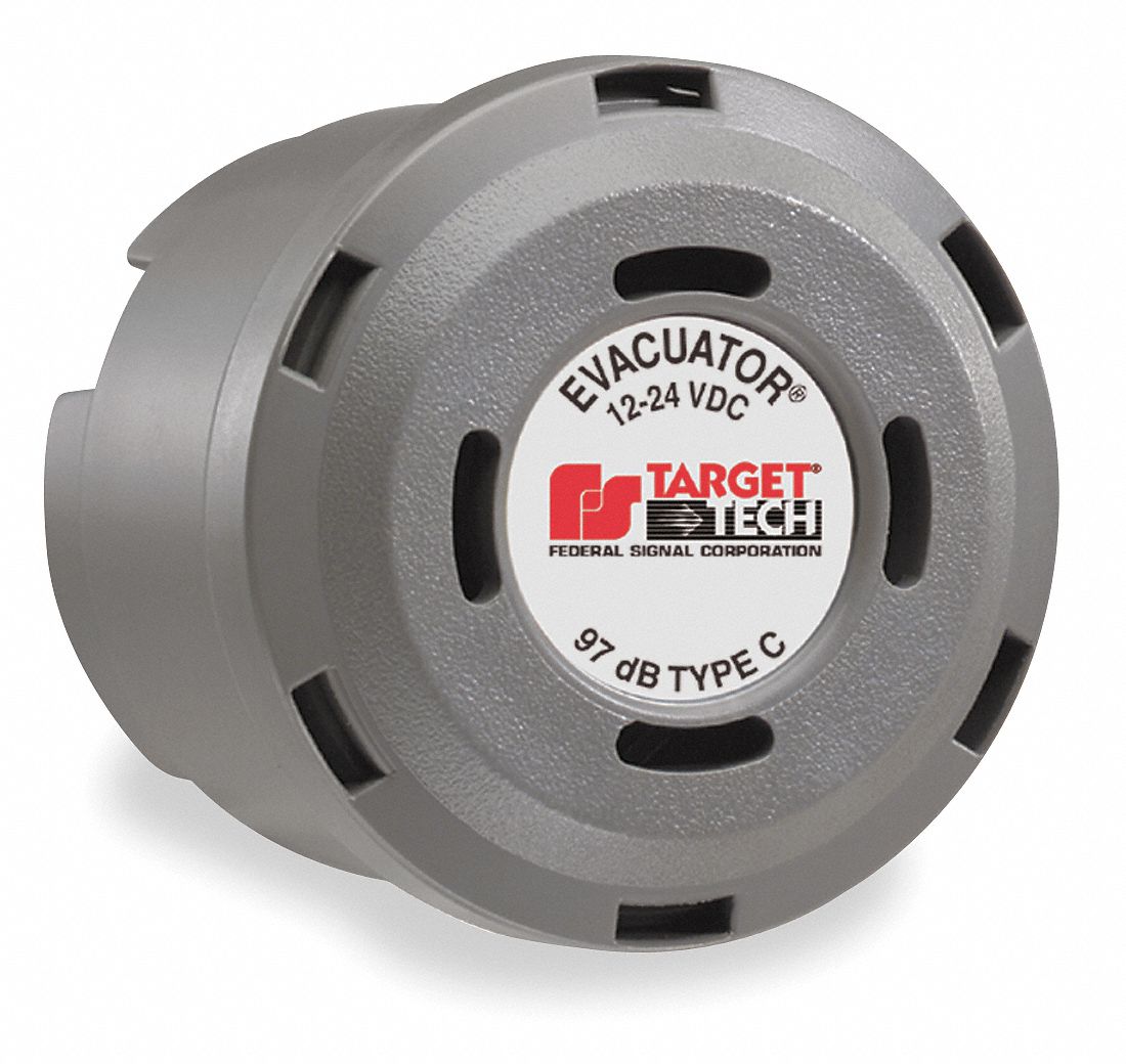 Back Up Alarm, 97dB, 2-2/5 In. H