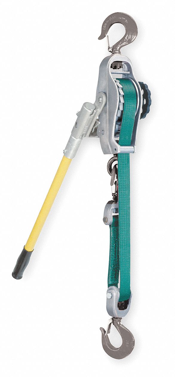 Web Strap Hoist, 9 ft., 1500/3000 lb.