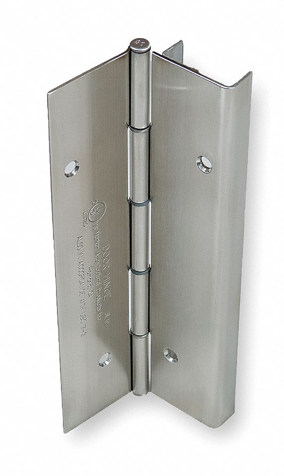 SS Edge Mount Continuous Hinge