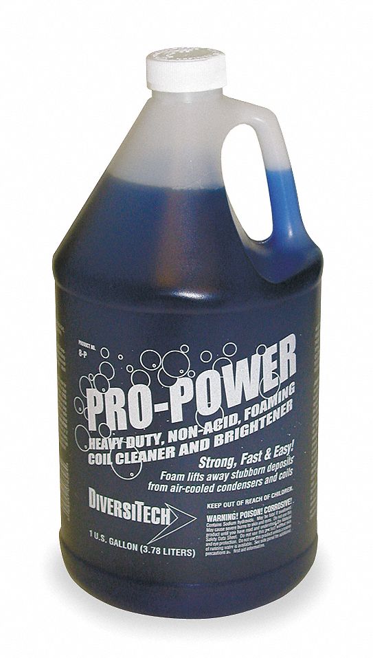 Non-Acid Coil Cleaner, 1 G, Blue Color