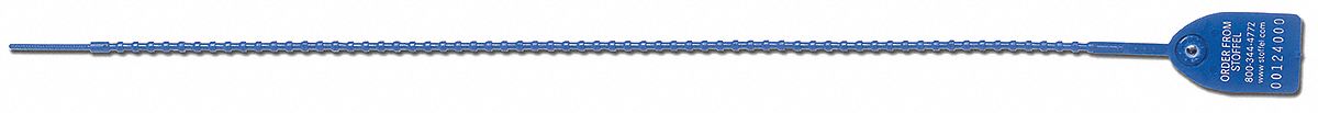 Security Seal, Tug, Bl, 18In, PK50