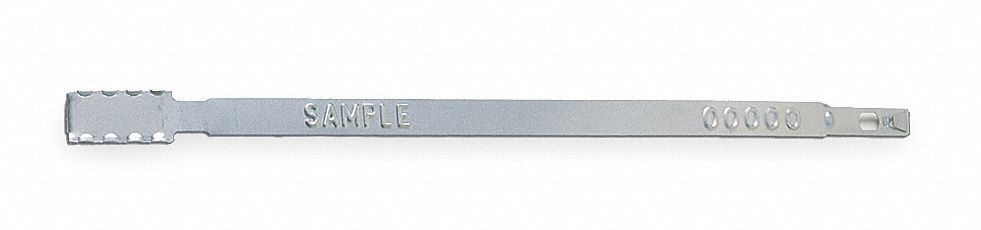 Security Seals, Flt Mtl Trk, PK 1000