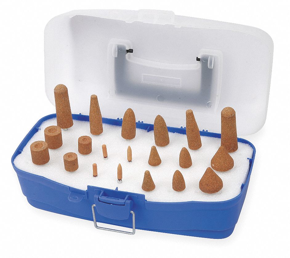Vitrified Mounted Pt Kit, A/O, 60G/36G